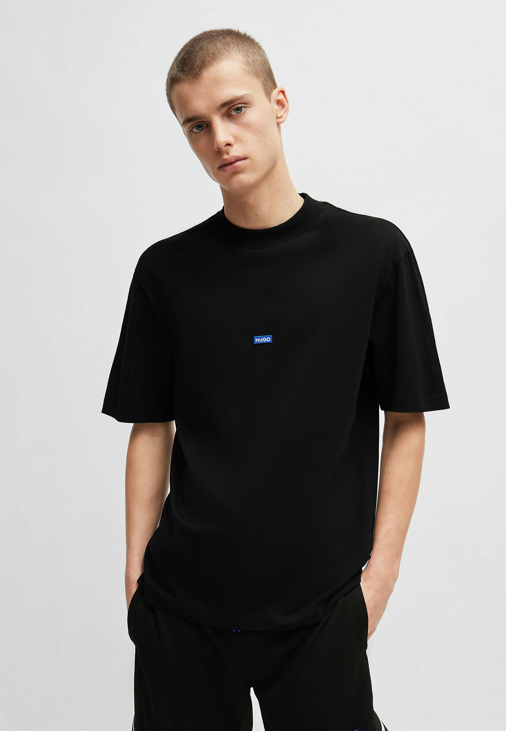 NIEROS - Basic T-shirt - black one
