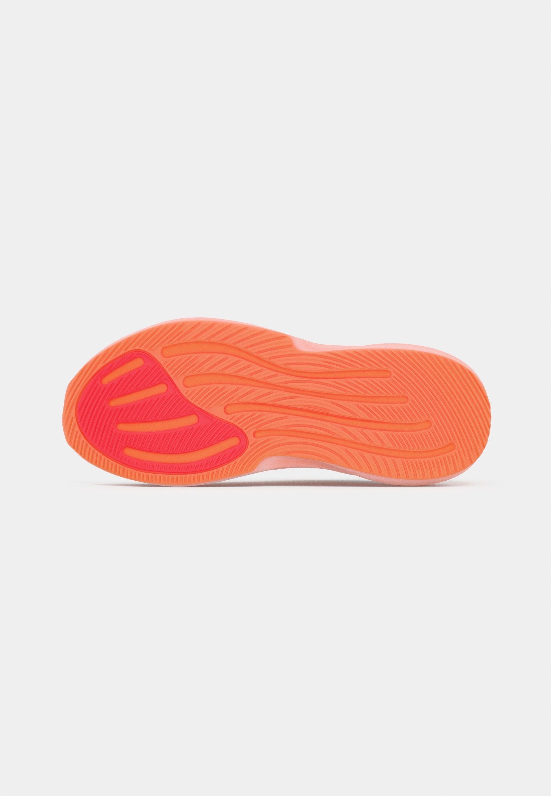 SUPERNOVA GLIDE W - Road running shoes - footwear white/beam orange/lucid red