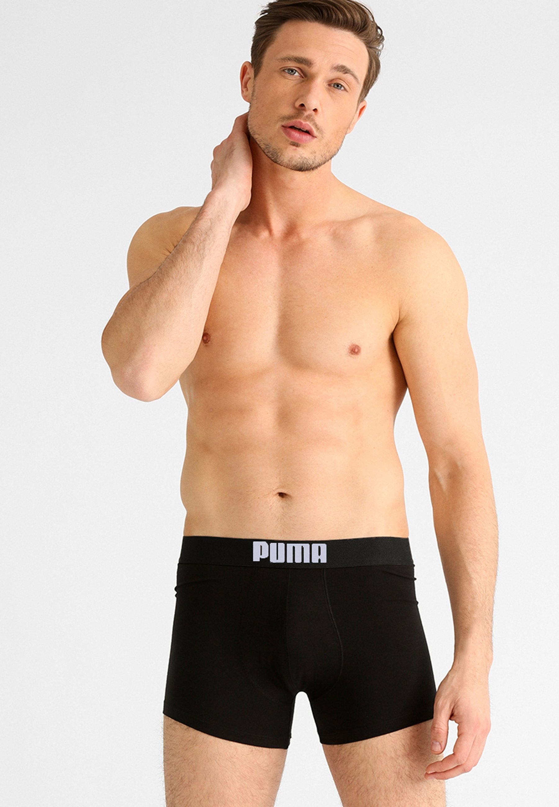 PLACED LOGO 2 PACK - Trunks - black