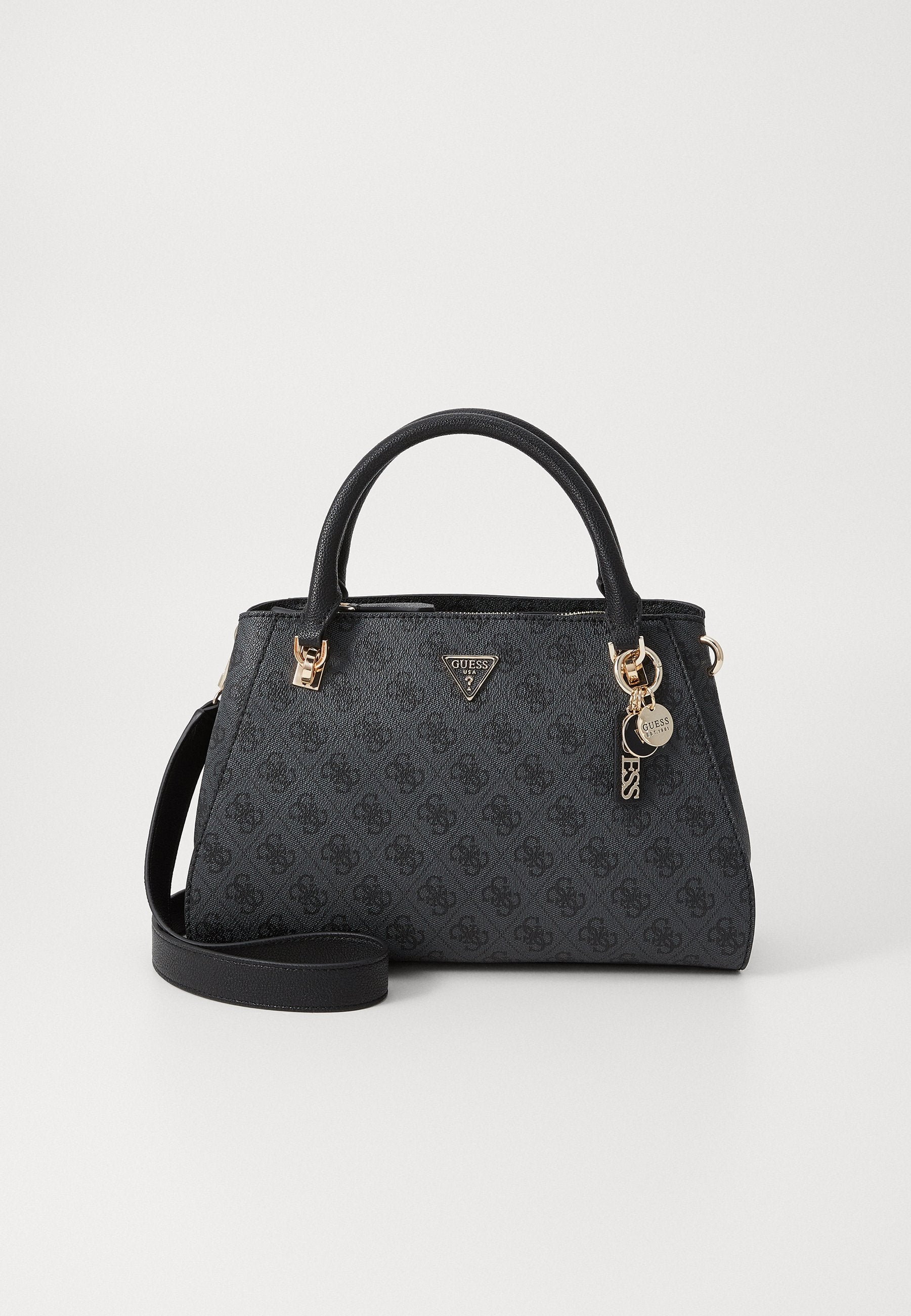 NOELLE LUXURY SATCHEL - Handbag - coal