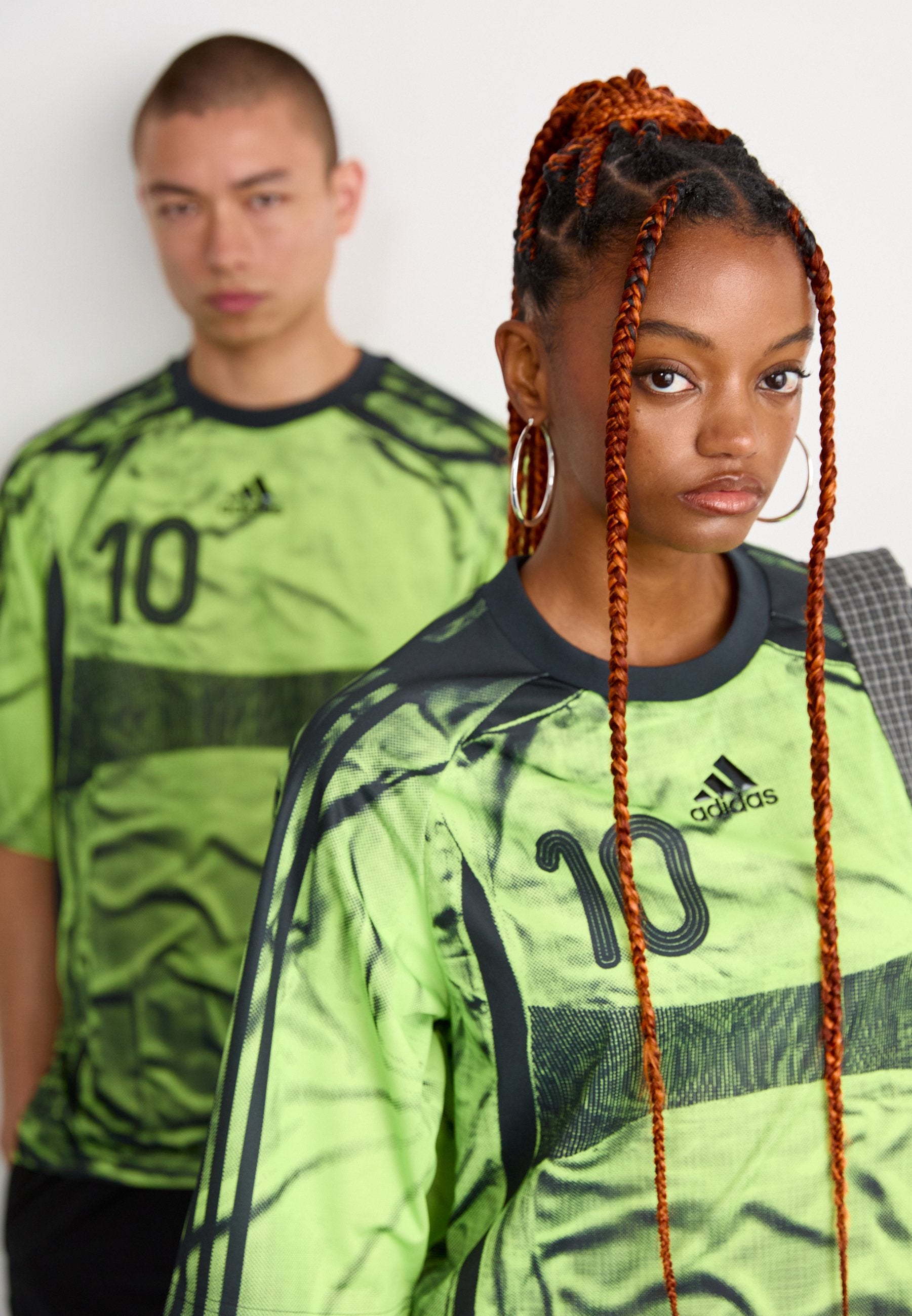 ADILENIUM UNISEX - Print T-shirt - pulse lime