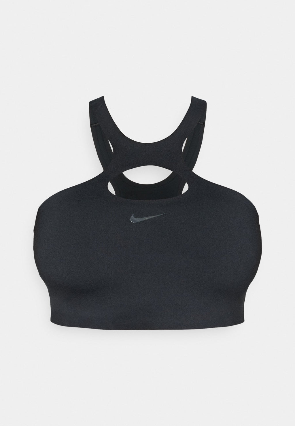 BRA - Medium support sports bra - black/anthracite/smoke grey