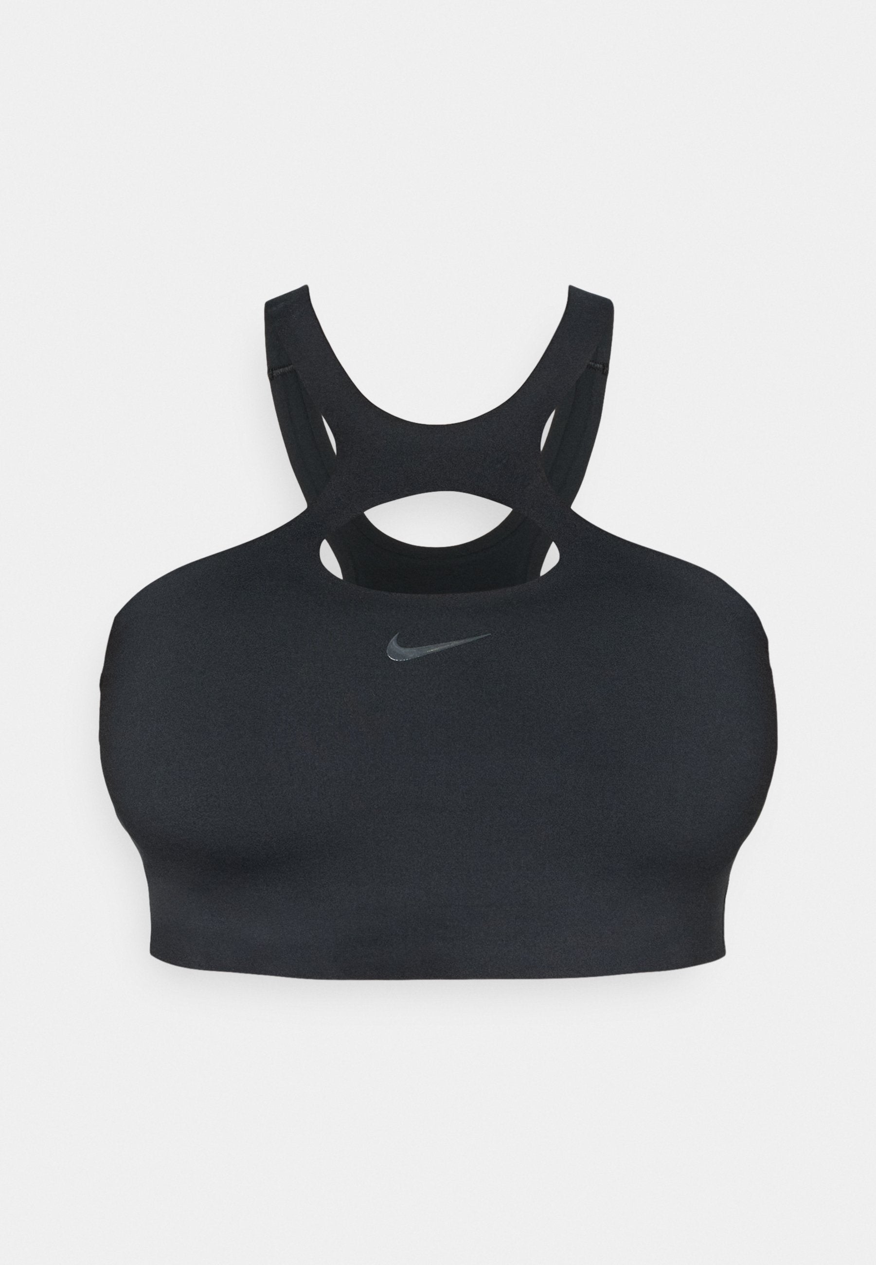 BRA - Medium support sports bra - black/anthracite/smoke grey