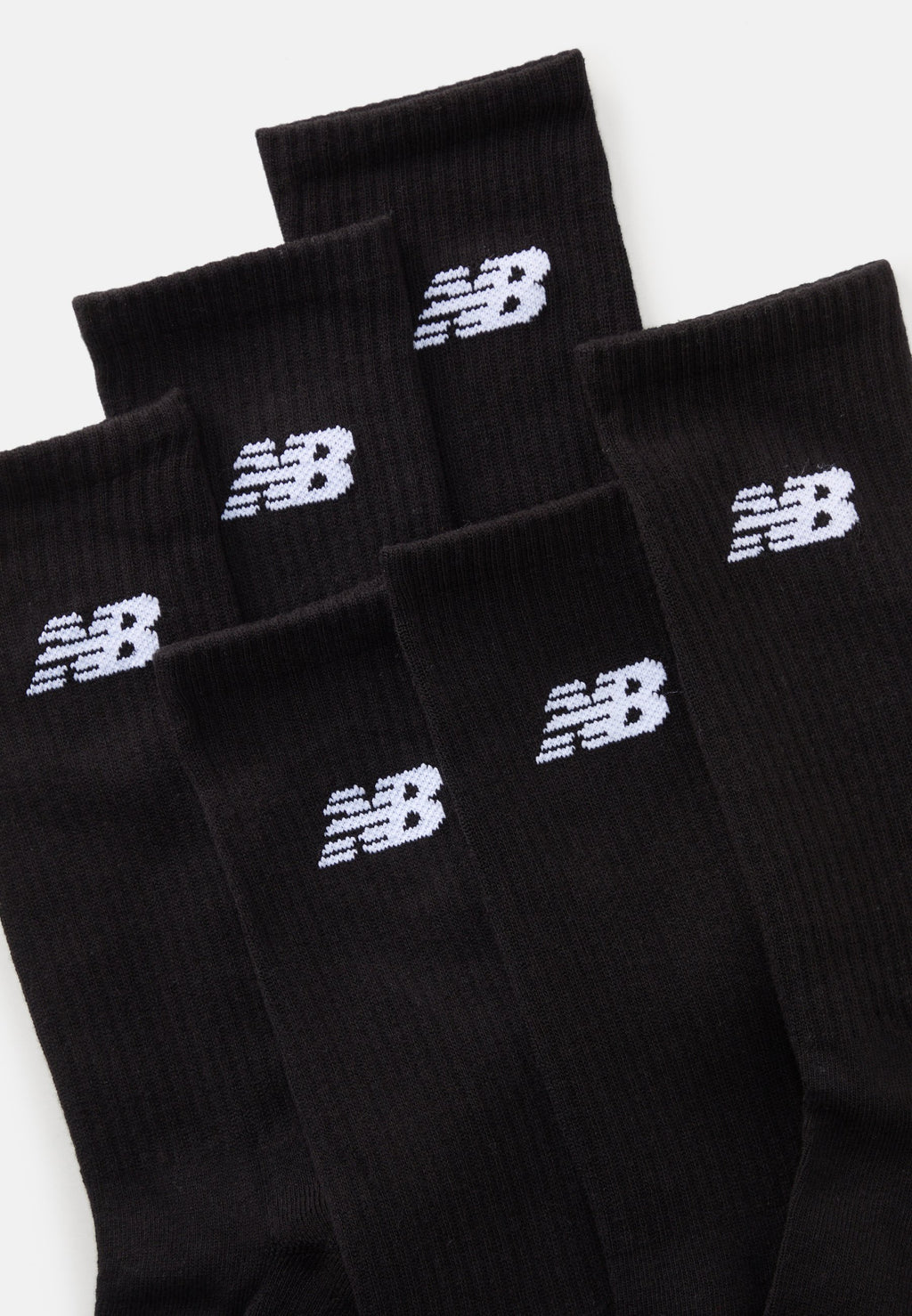 SEASONAL CREW UNISEX 6 PACK - Socks - black