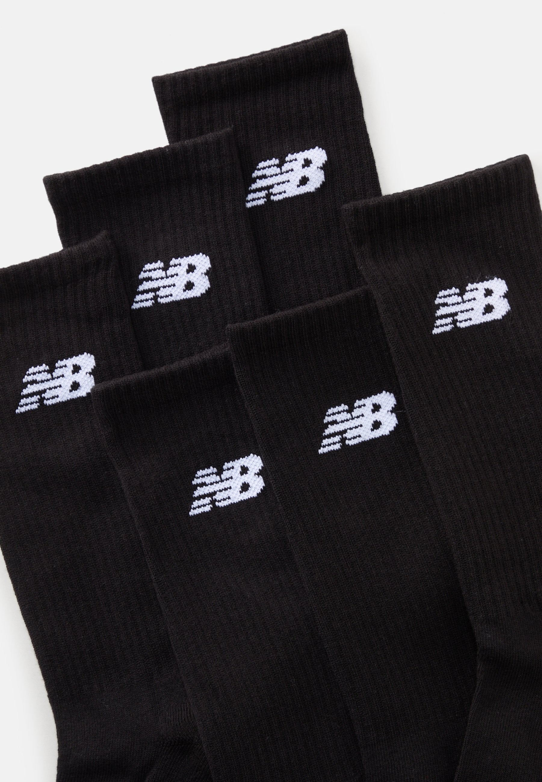 SEASONAL CREW UNISEX 6 PACK - Socks - black
