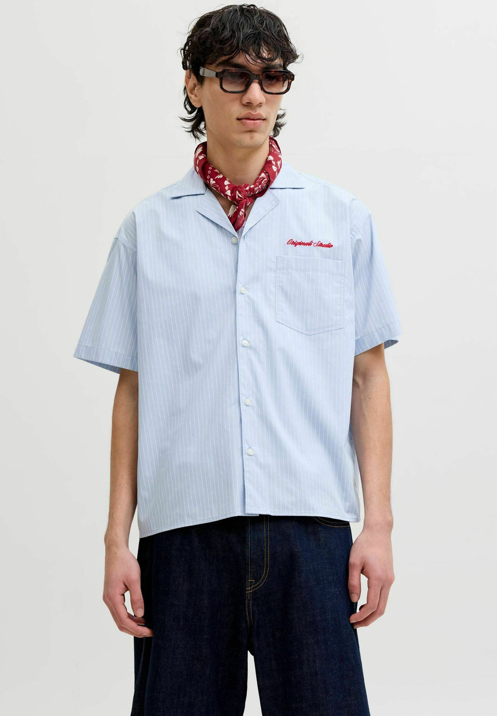 HAWAII-HEMD LOOSE FIT HAWAII-HEMD - Shirt - cashmere blue