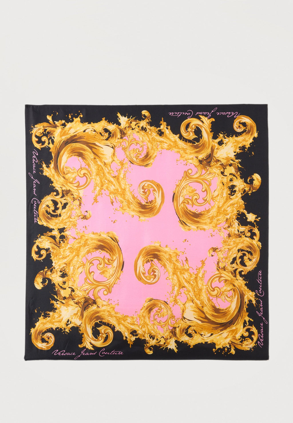 FOULARD UNISEX - Foulard - black/gold-coloured