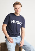 DULIVIO - Print T-shirt - dark blue