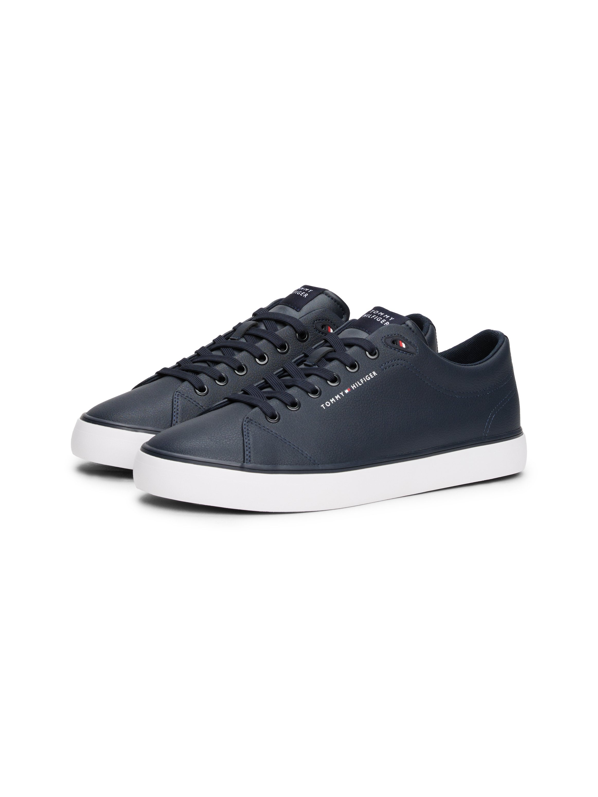LOGO TRAINERS WITH LEATHER - Trainers - desert sky
