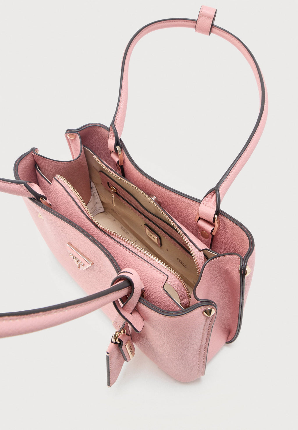 MERIDIAN - Handbag - coral pink