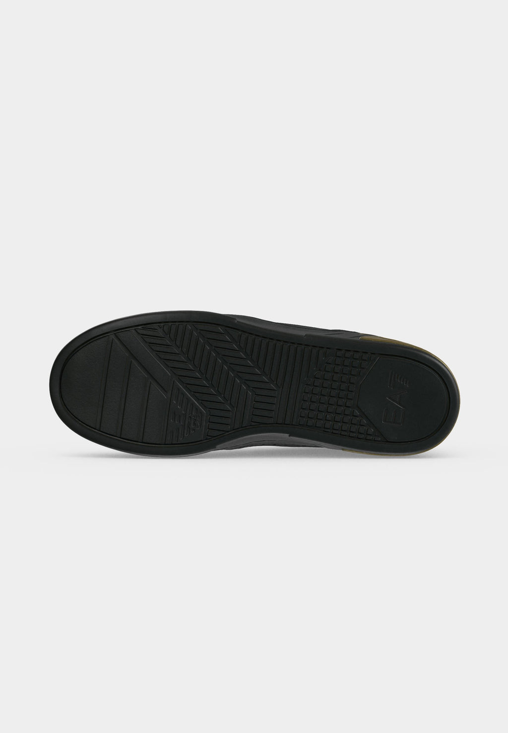 PREMIUM COURT - Baskets - triple noir/couleur or