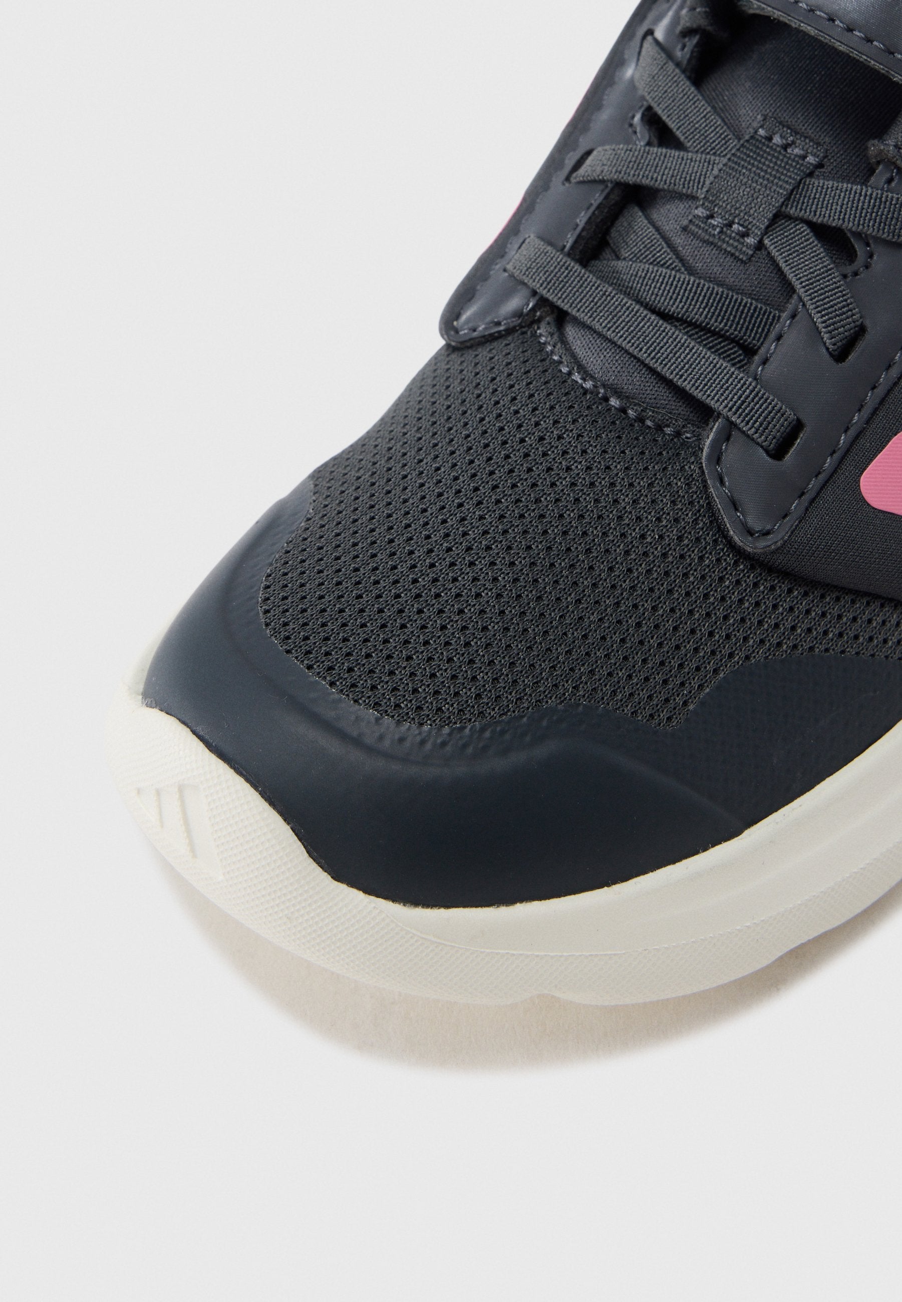 TENSAUR RUN 3.0 UNISEX - Road running shoes - grey/bliss pink/off white