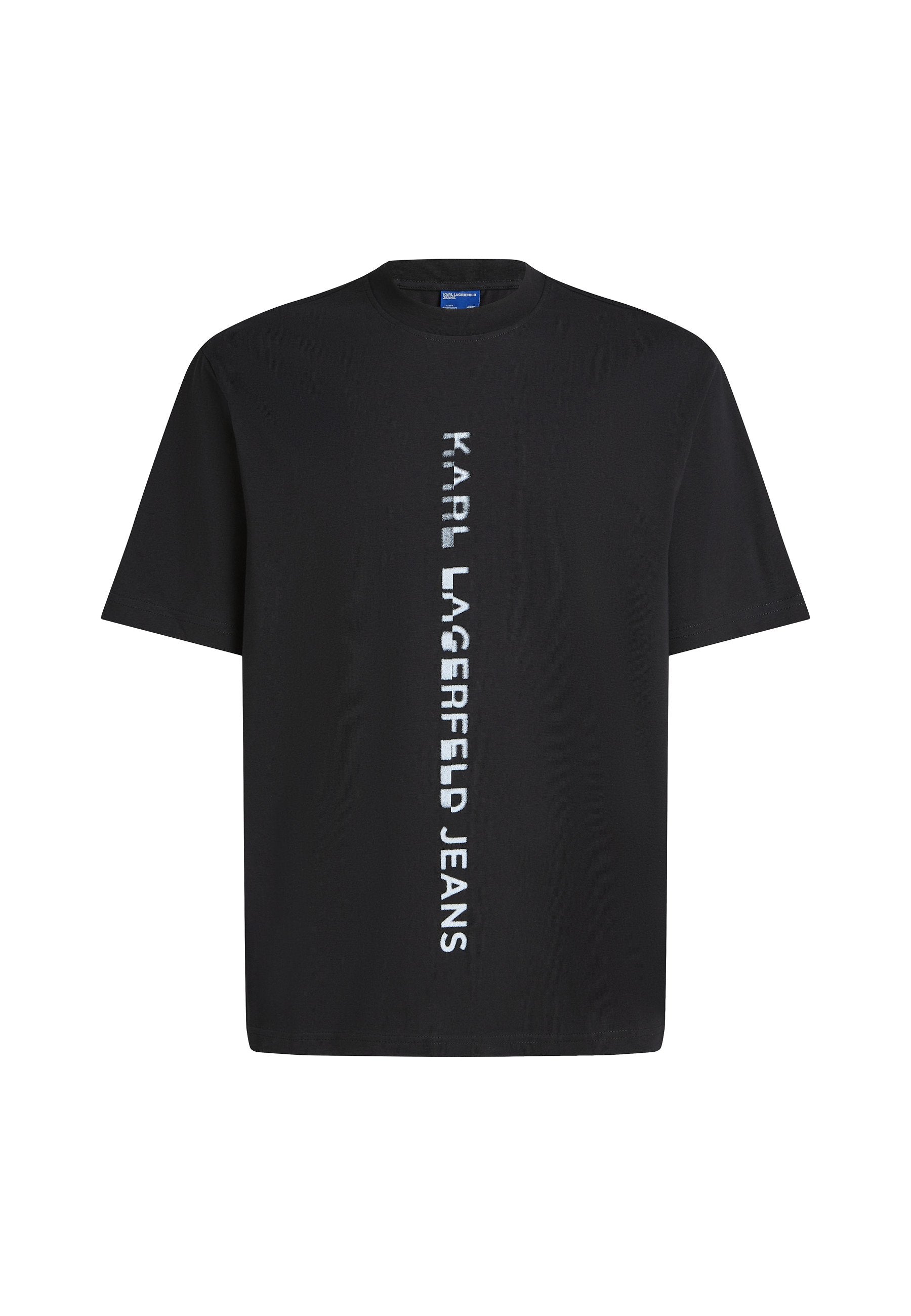 VERTICAL LOGO - Print T-shirt - black