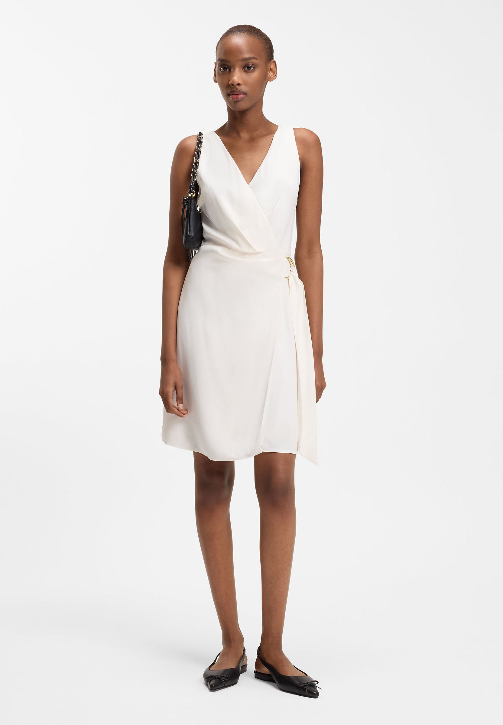 KABIVANNA - Day dress - open white