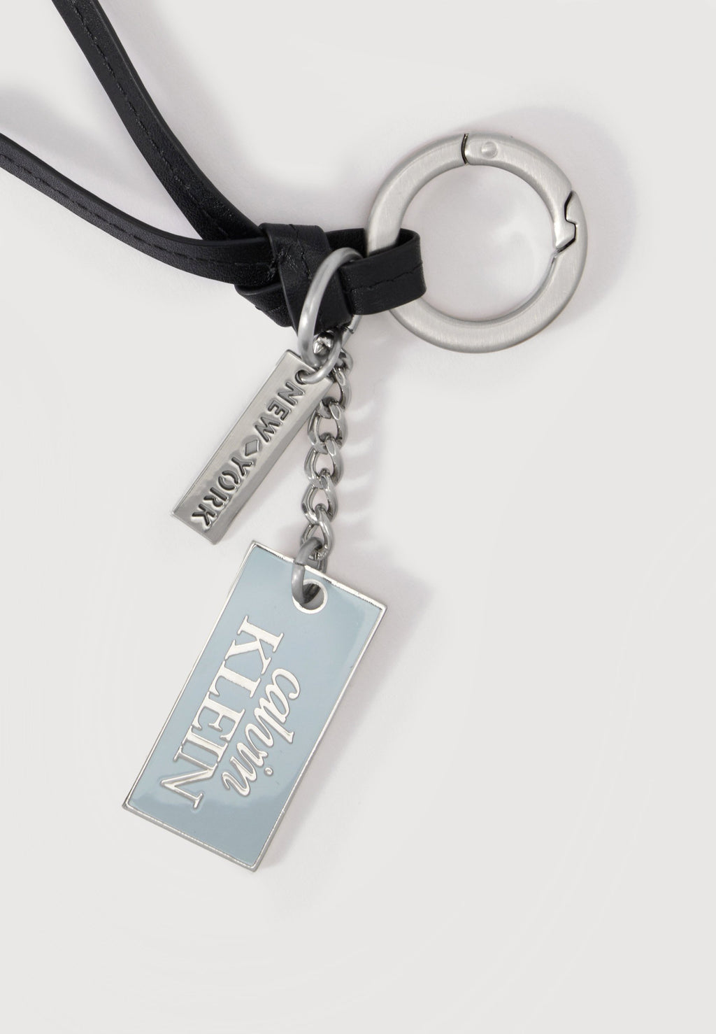 GRAPHIC SCRIPT KEY FOBB UNISEX - Keyring - silver-coloured