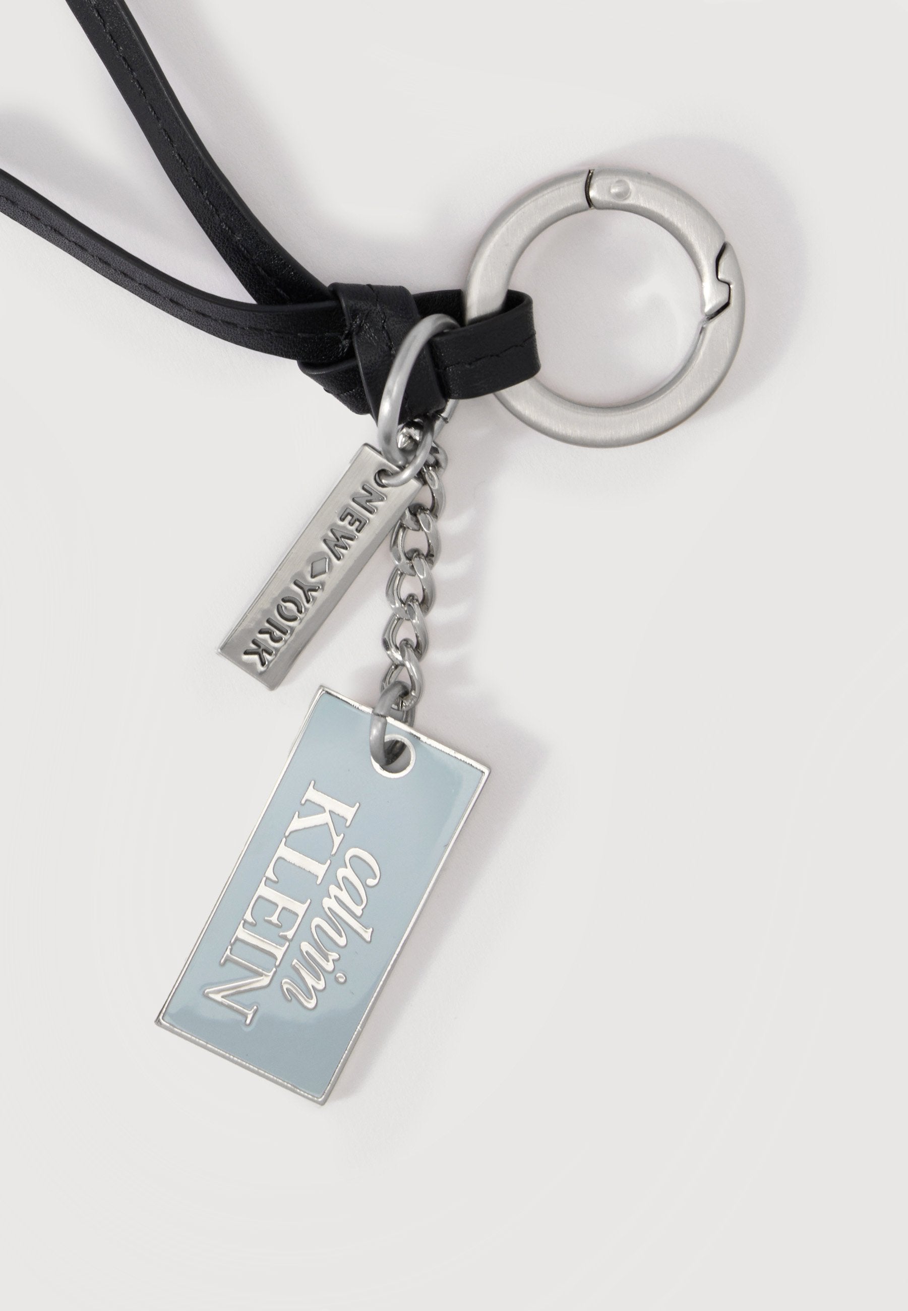 GRAPHIC SCRIPT KEY FOBB UNISEX - Keyring - silver-coloured