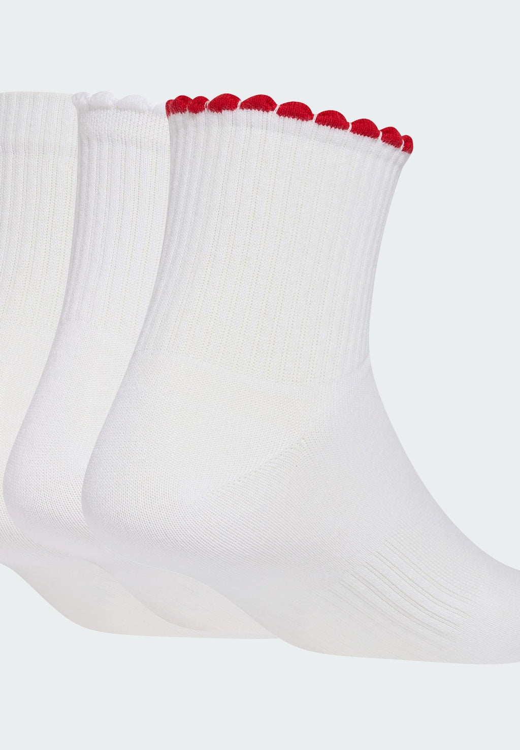 WMS GFX SOCK 3P - Chaussettes de sport - blanc/écarlate intense/noir