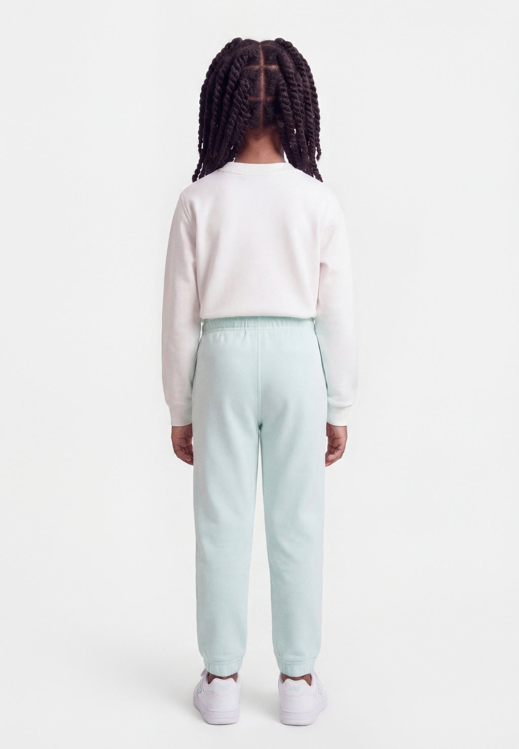 SMALL LOGO  - Tracksuit bottoms - cosmic jade