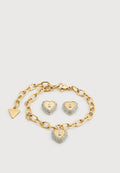 LOVE BITES SET - Necklace - gold-coloured