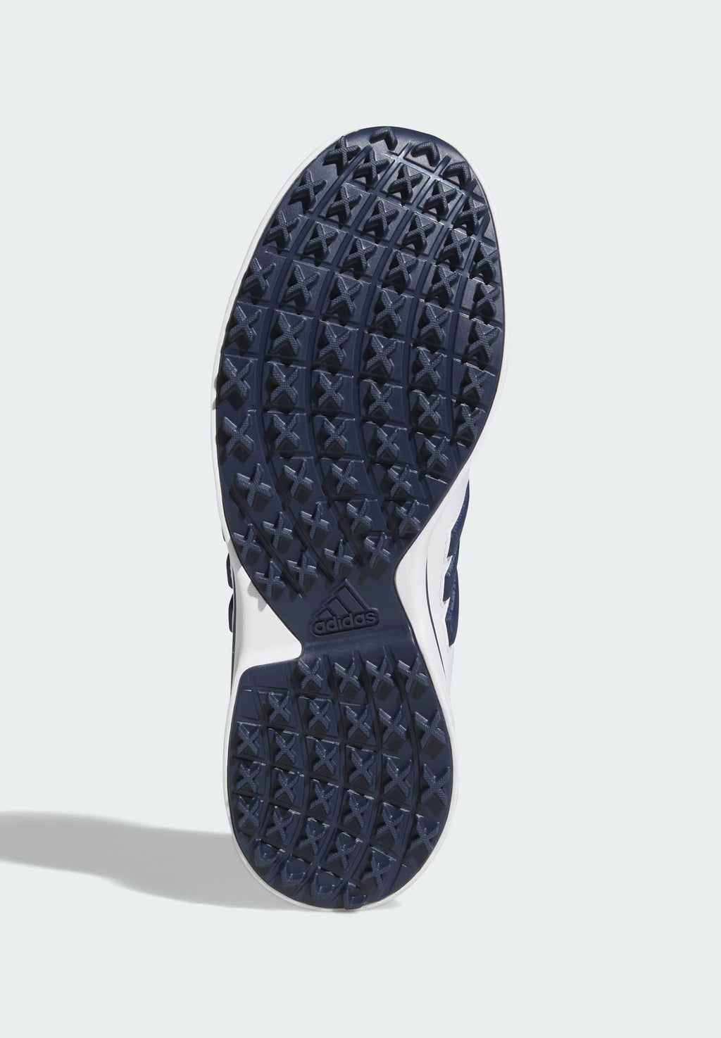 ALPHAFLEX ZOYSIA - Chaussures de golf - blanc nuage, marine universitaire, argent métallisé