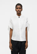 Button-down blouse - optic white
