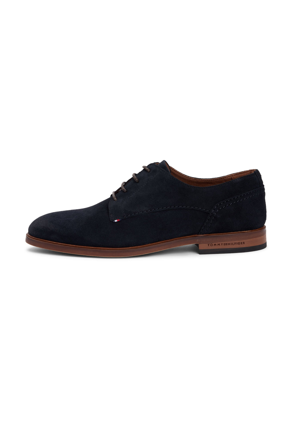 SUEDE DERBY SHOES - Lace-ups - desert sky