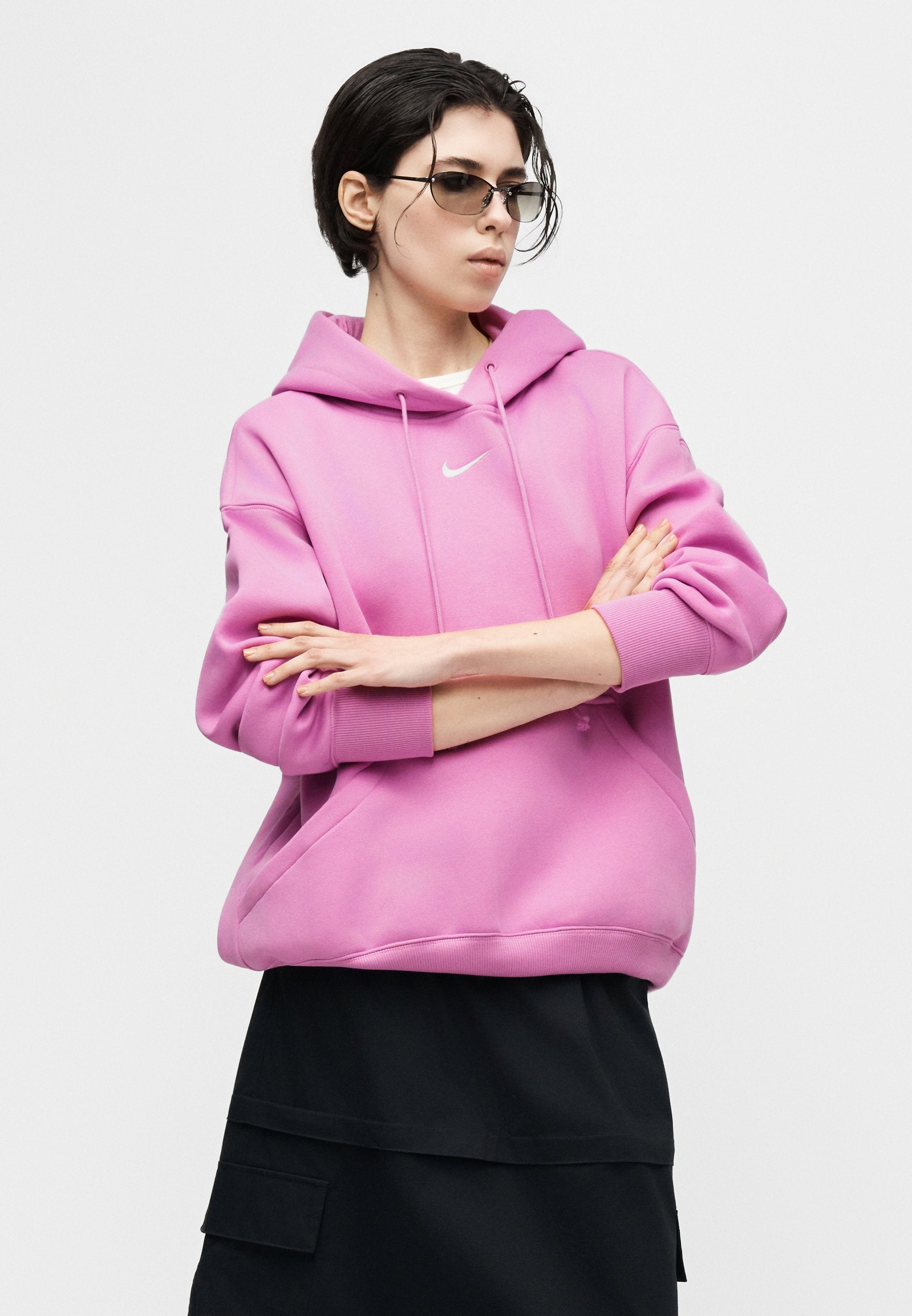 HOODIE - Hoodie - light magenta/sail