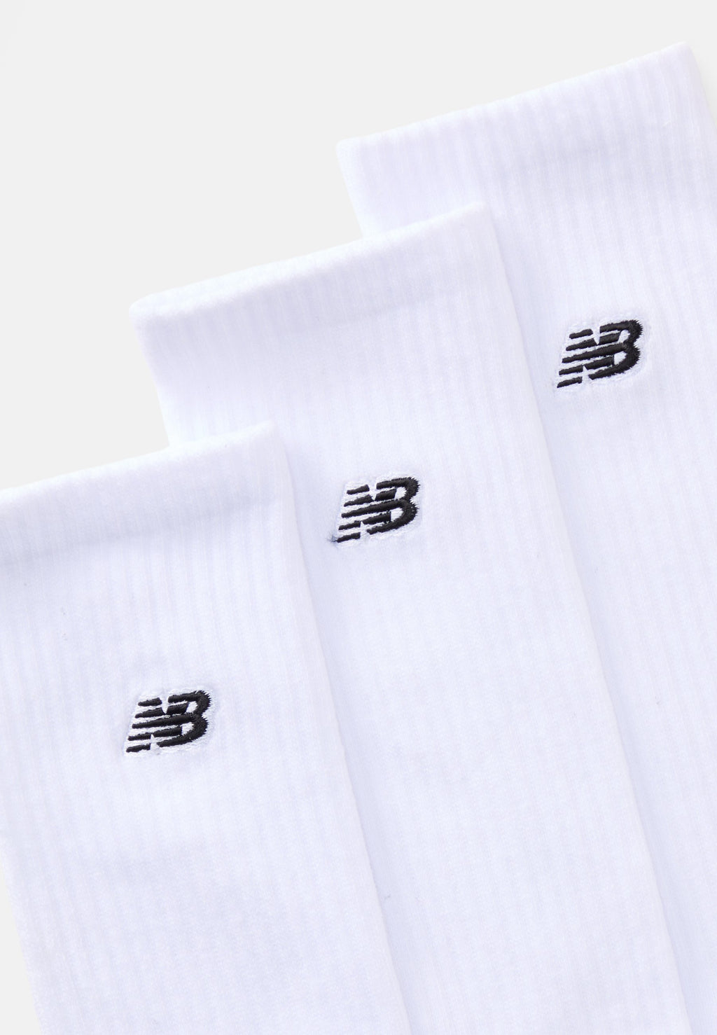 PATCH LOGO CREW UNISEX 3 PACK - Socks - white