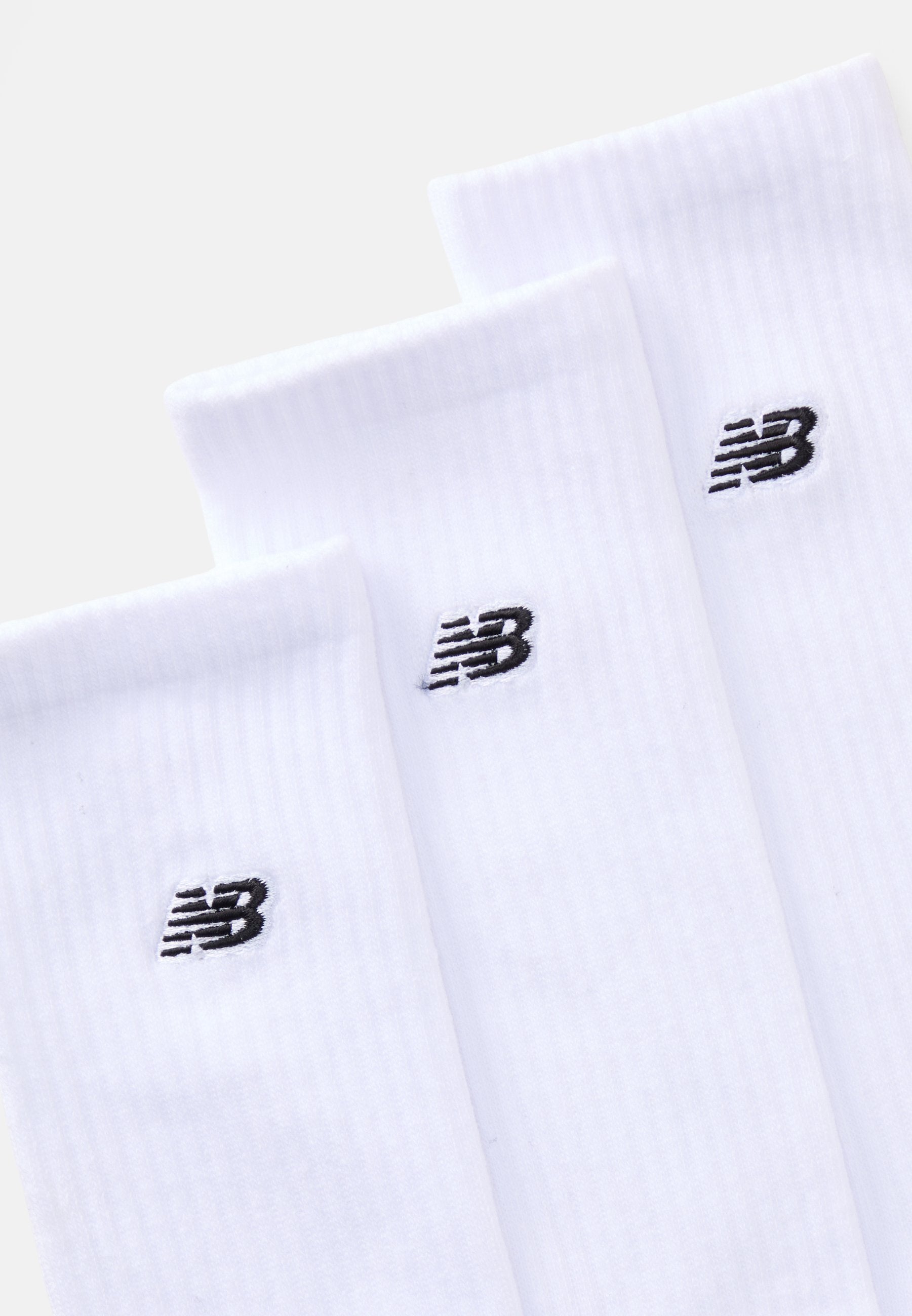 PATCH LOGO CREW UNISEX 3 PACK - Socks - white