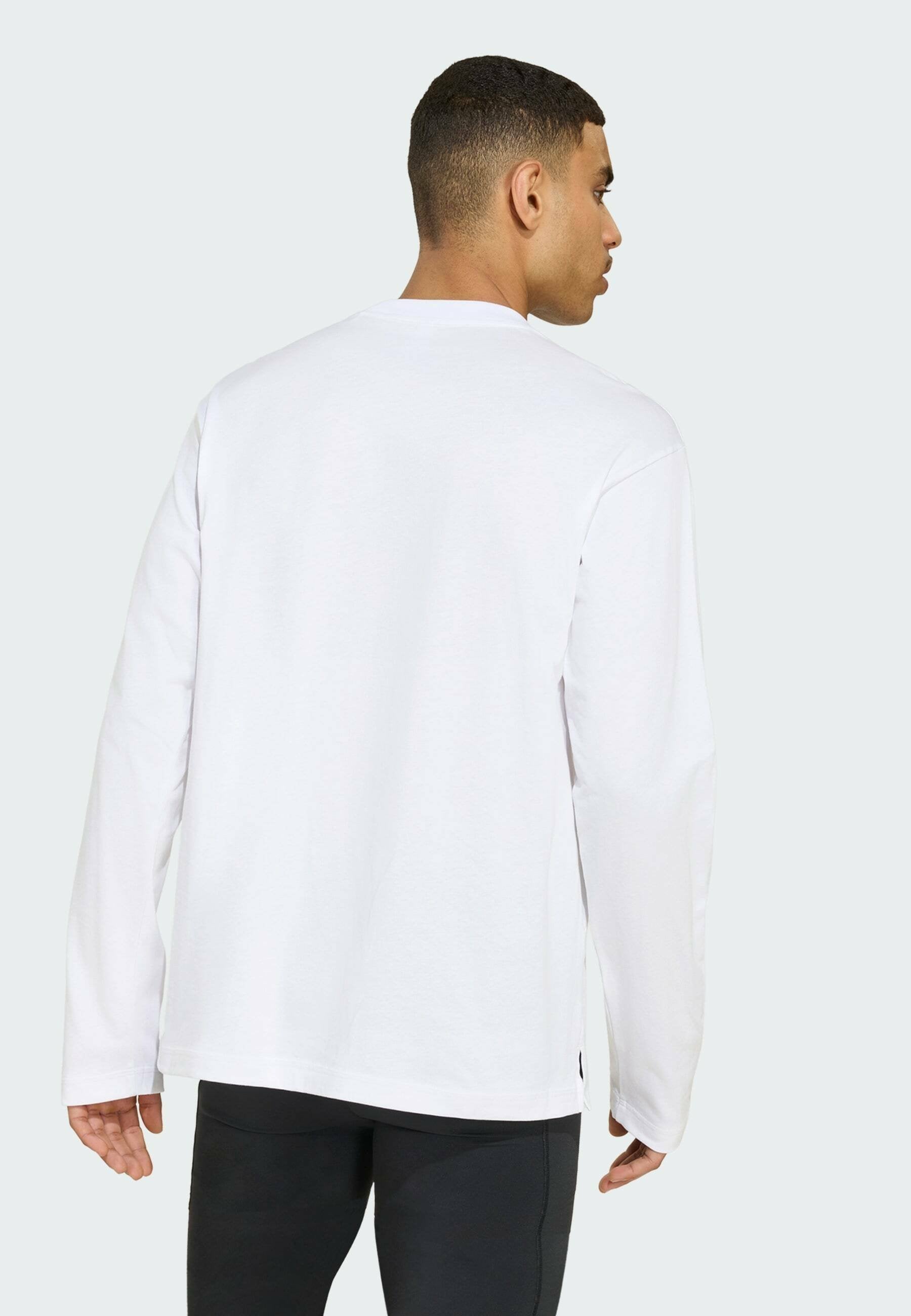 RCC LS UF - Long sleeved top - white   reflective silver