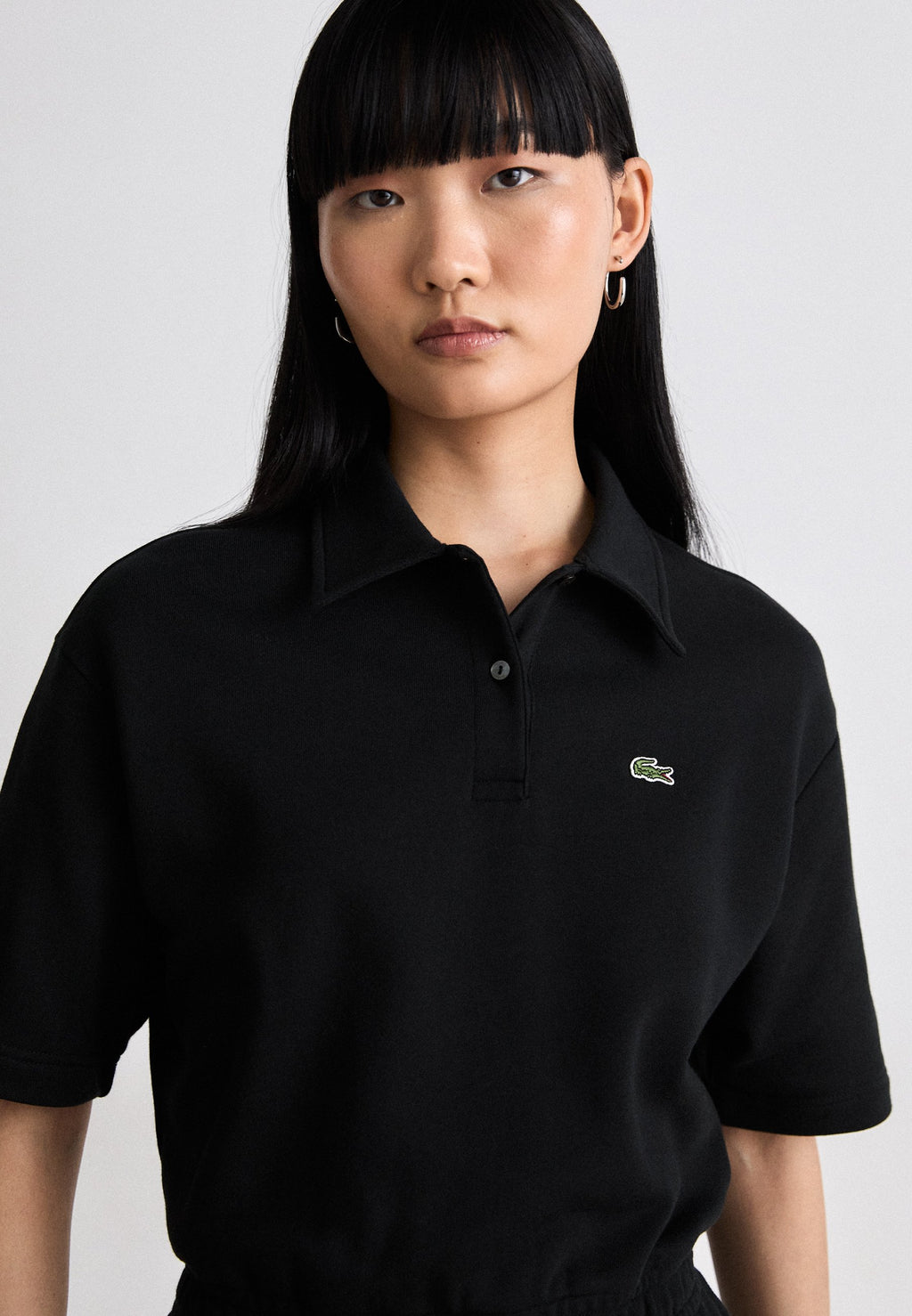 Shirt dress - black