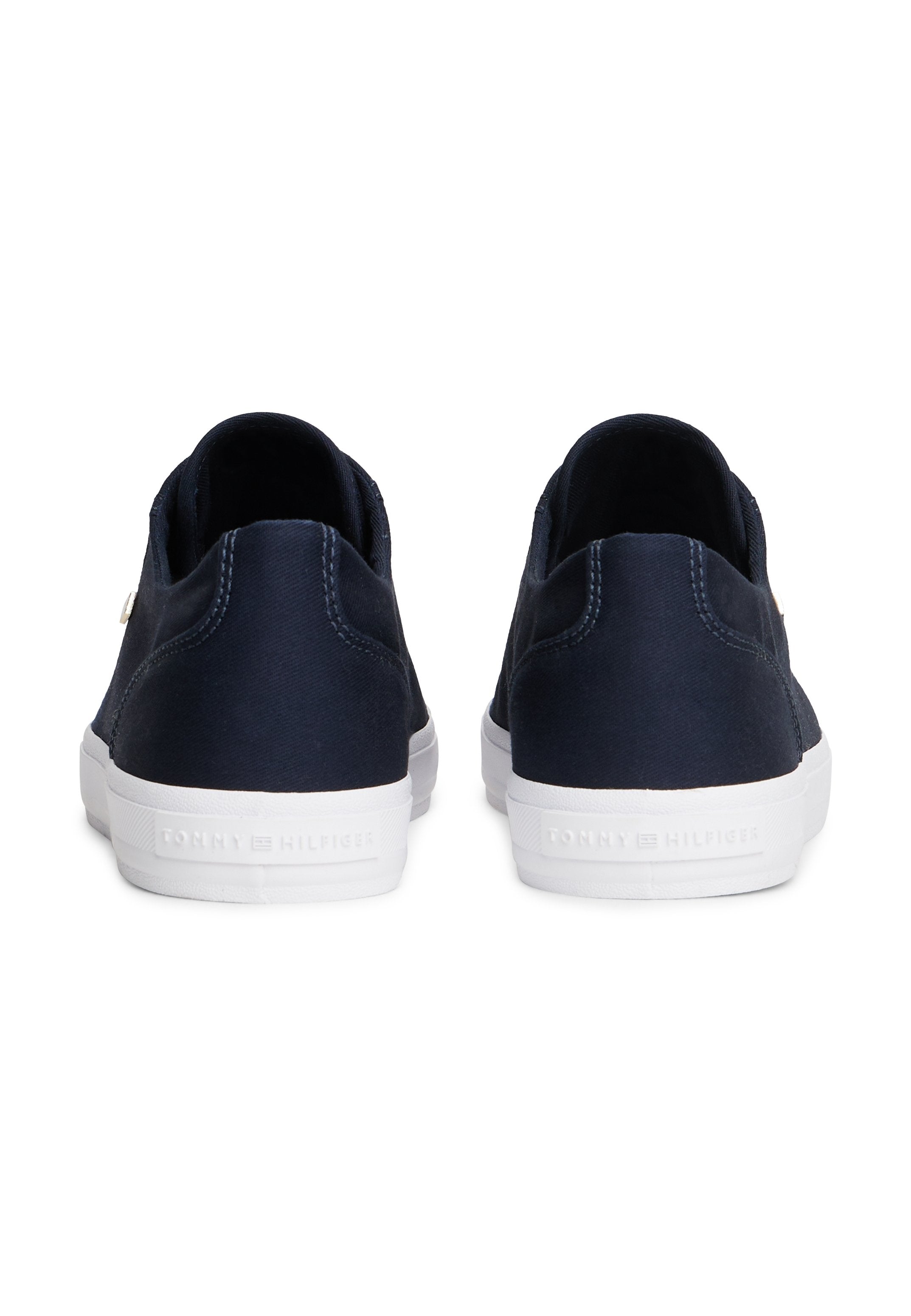 ENAMEL FLAG CANVAS TRAINERS - Trainers - space blue