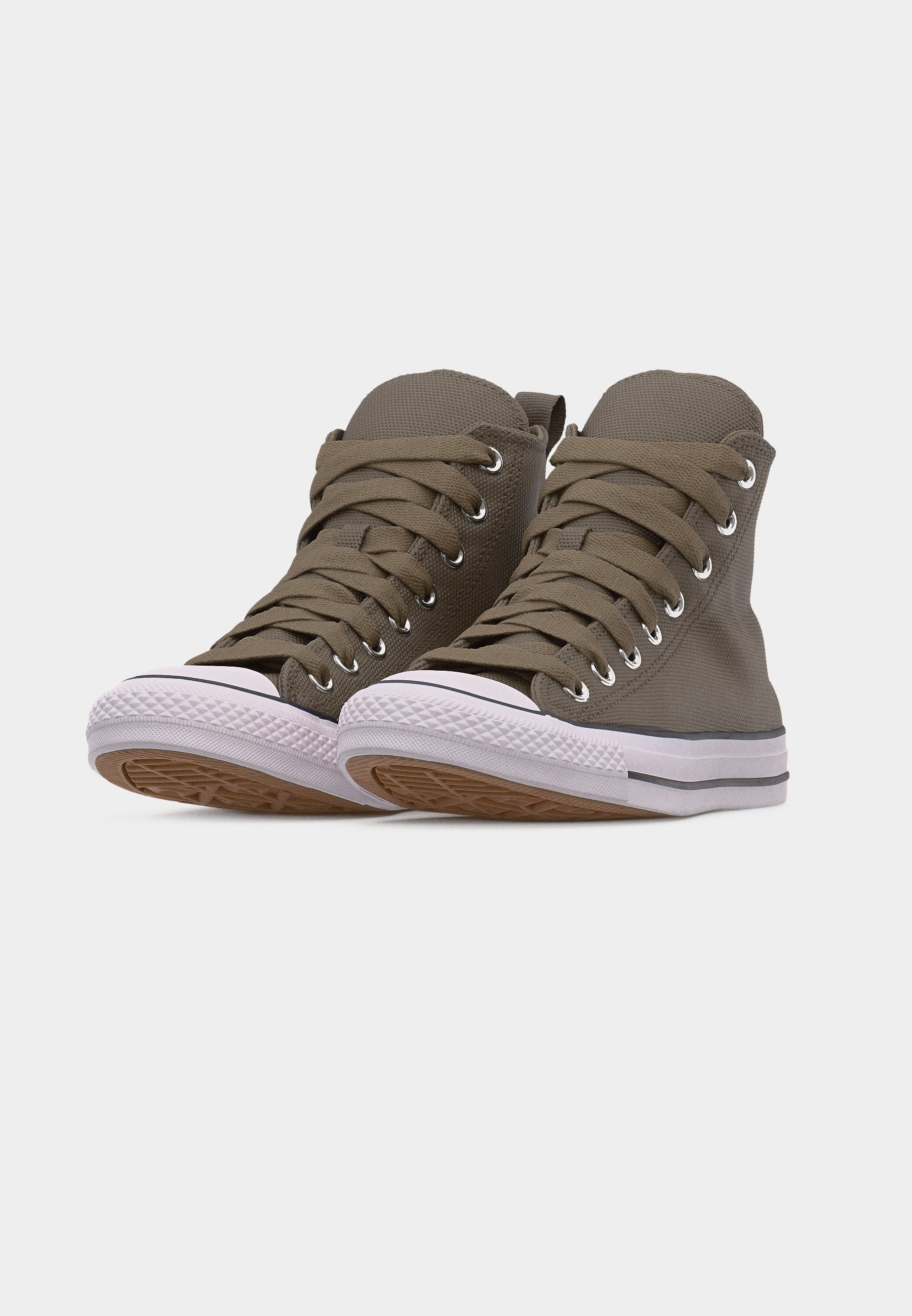 CHUCK TAYLOR ALL STAR PADDED UNISEX - High-top trainers - taupe/fresh brew/white