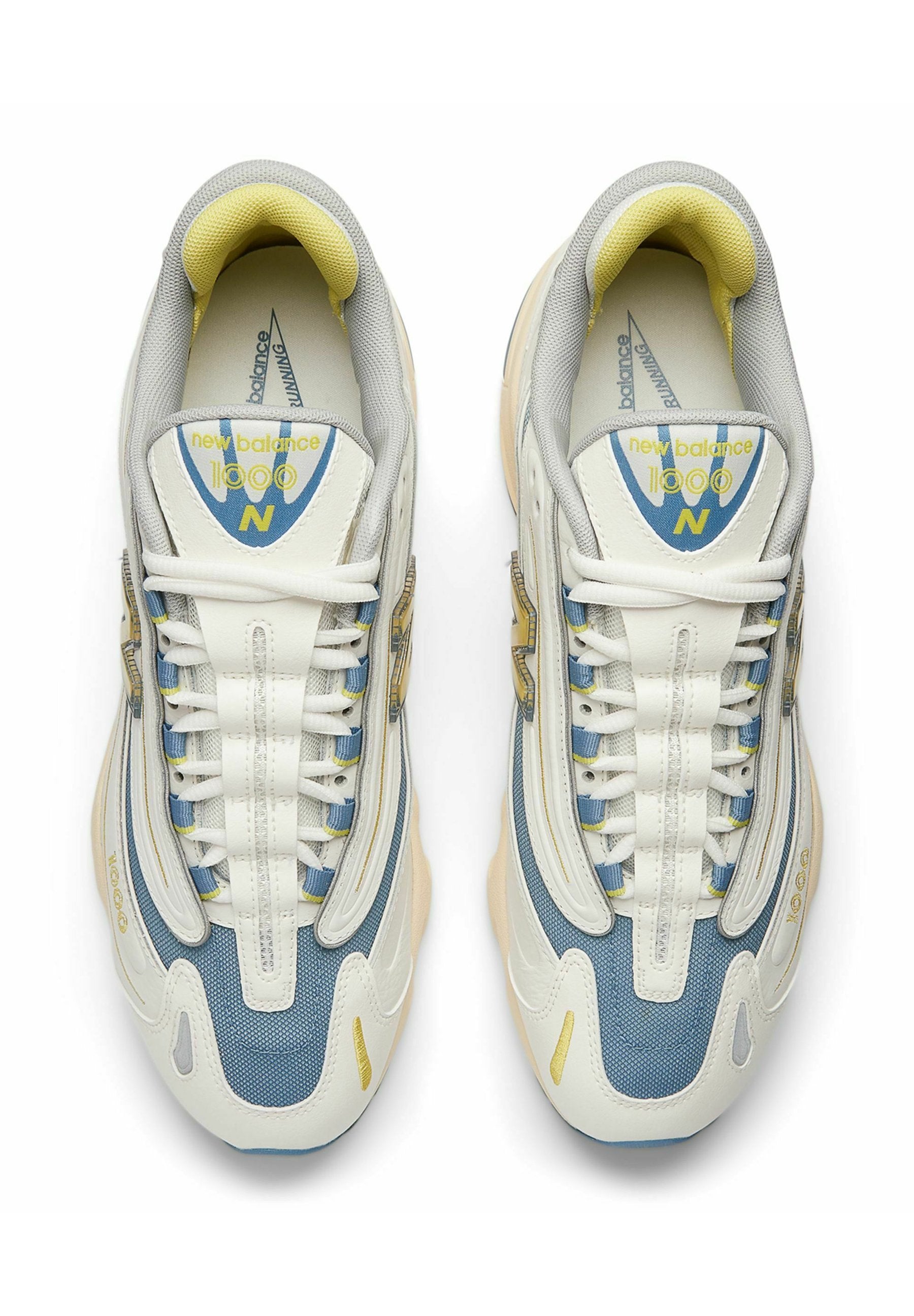 1000 - Trainers - white blue