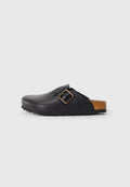 BOSTON WB LE VINTAGE WOOD BLACKN - REGULAR - Mules - vintage wood black