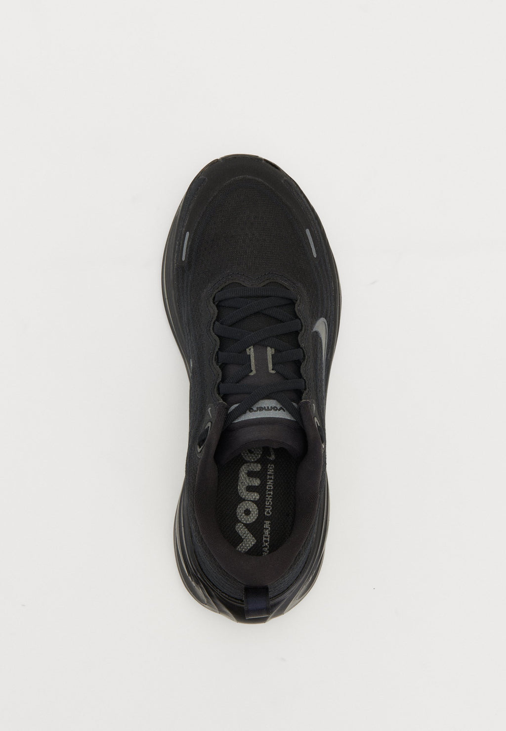 VOMERO PLUS - Road running shoes - black/dark smoke grey/metallic dark grey/cool grey