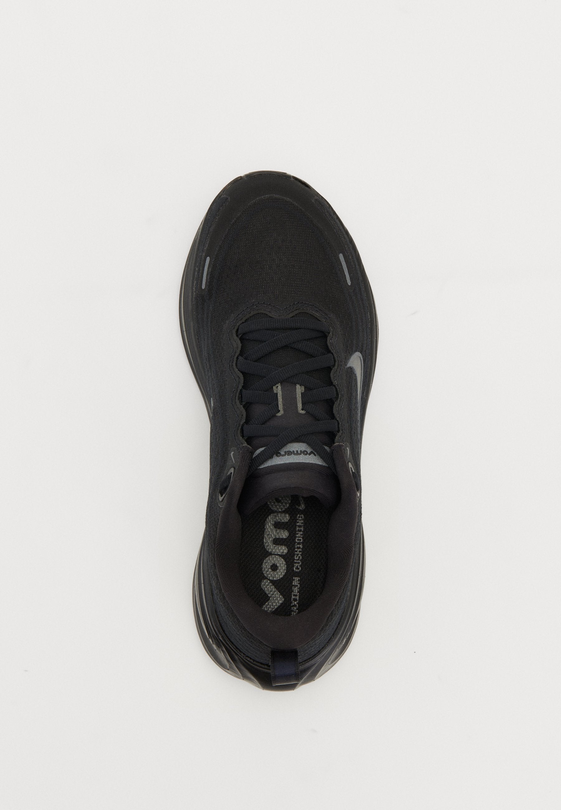 VOMERO PLUS - Road running shoes - black/dark smoke grey/metallic dark grey/cool grey