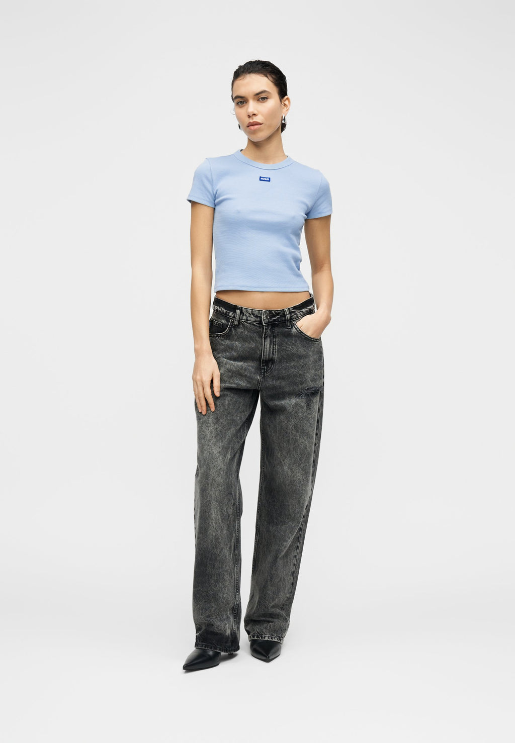 BABY  - Basic T-shirt - open blue
