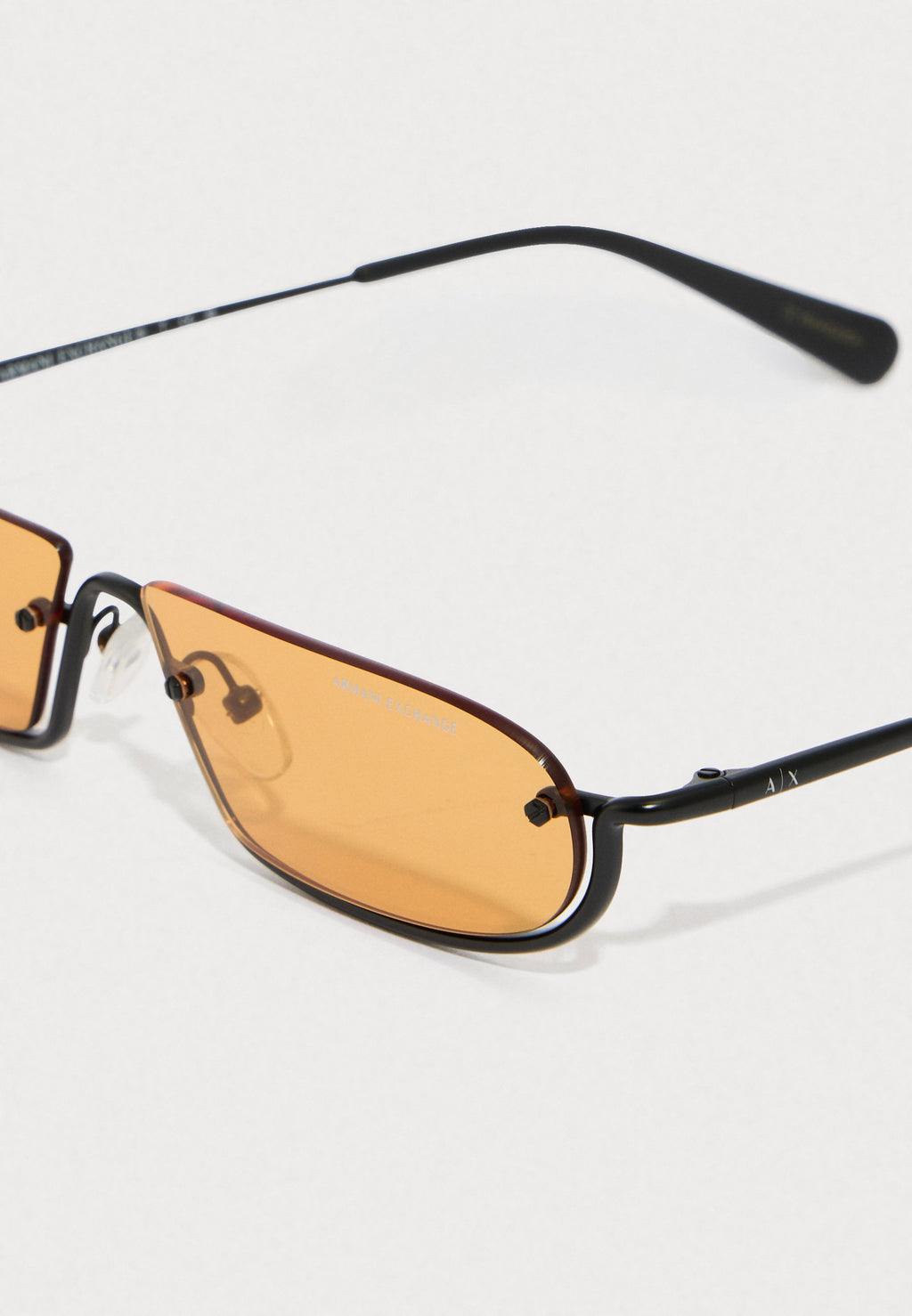 Sunglasses - matte black/orange