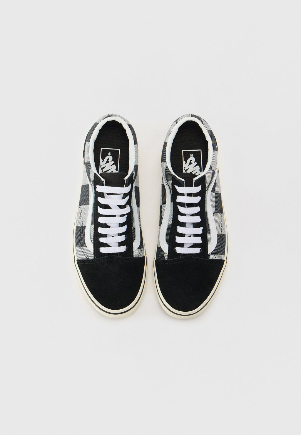 OLD SKOOL UNISEX - Trainers - mono checkerboard black