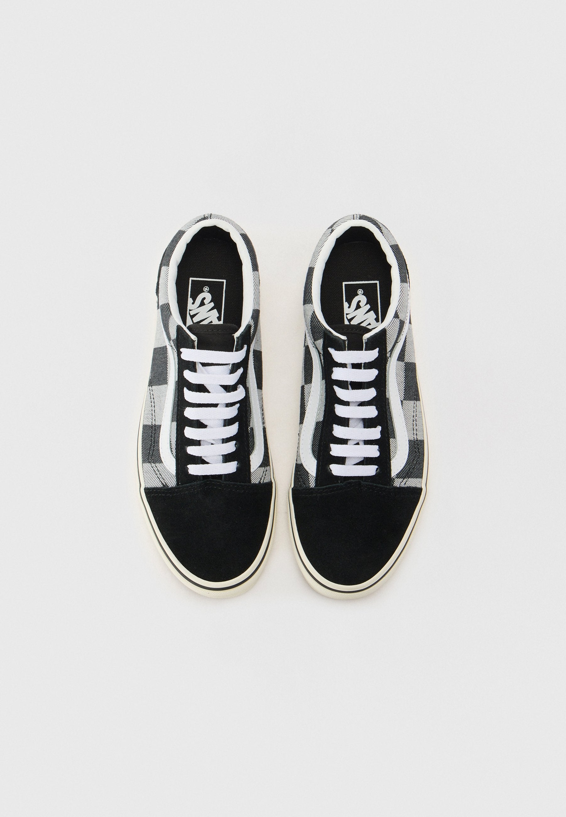 OLD SKOOL UNISEX - Trainers - mono checkerboard black