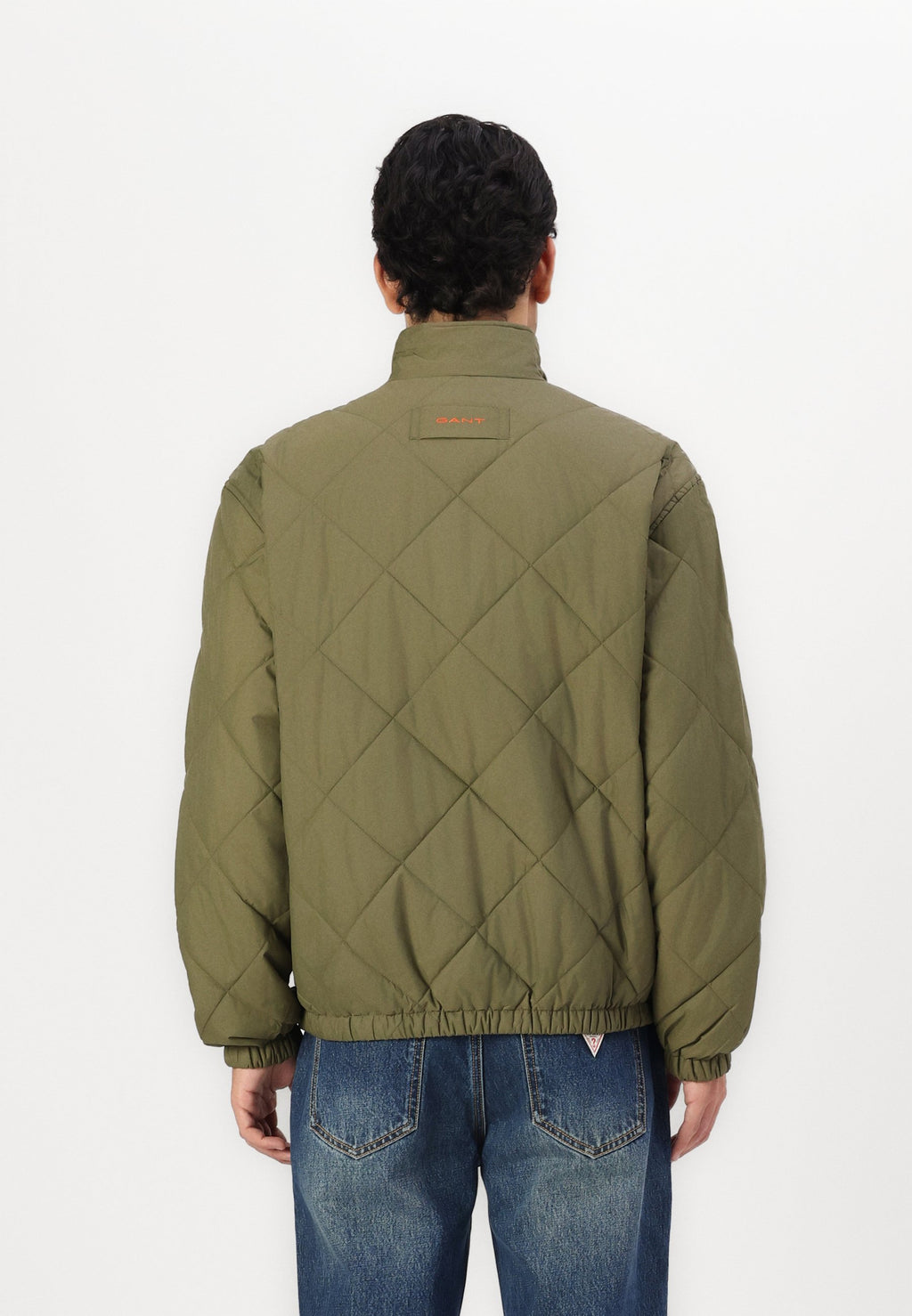 EXCLUSIVE HERITAGE 2.0 REVERSIBLE QUILTED JACKET - Light jacket - juniper green