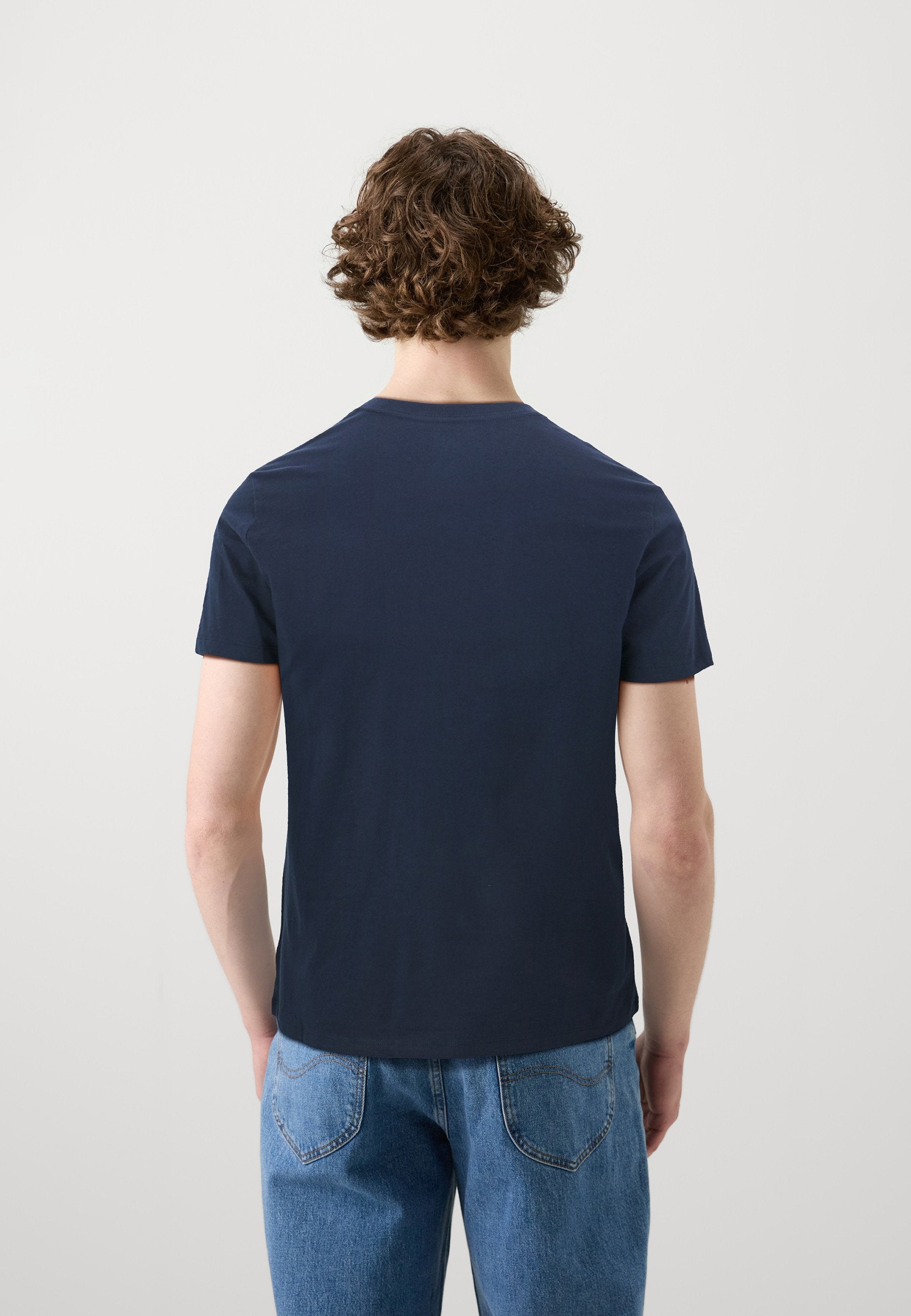 LOGO 2 PACK - Print T-shirt - blue