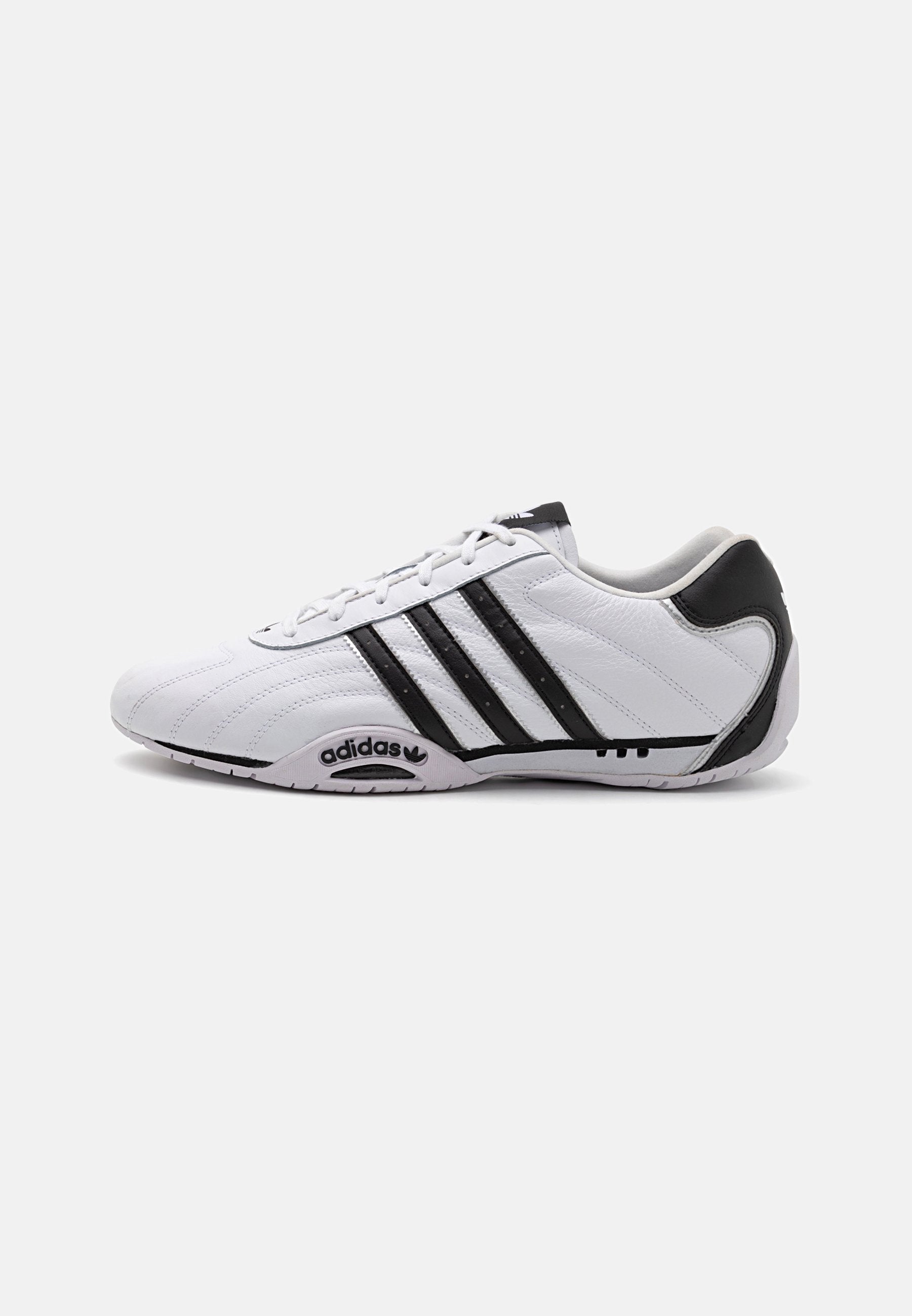 ADIRACER LO UNISEX - Spor Ayakkabı - footwear white/core black/silver metallic
