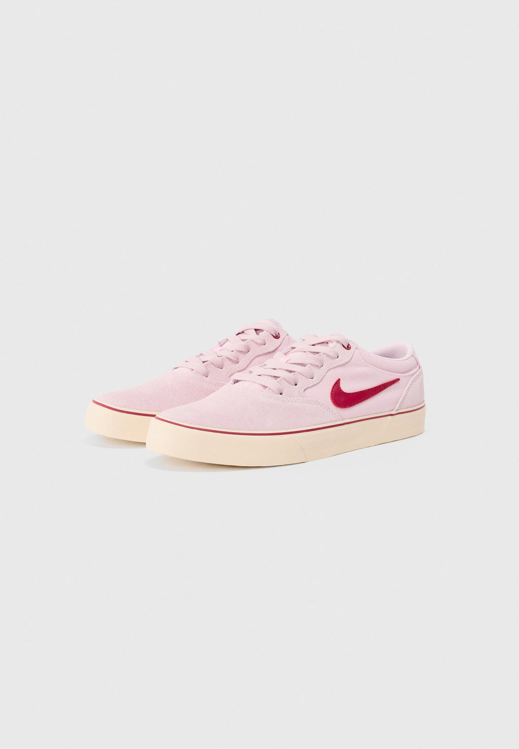CHRON 2 UNISEX - Baskets - pink foam/noble red/pearl white