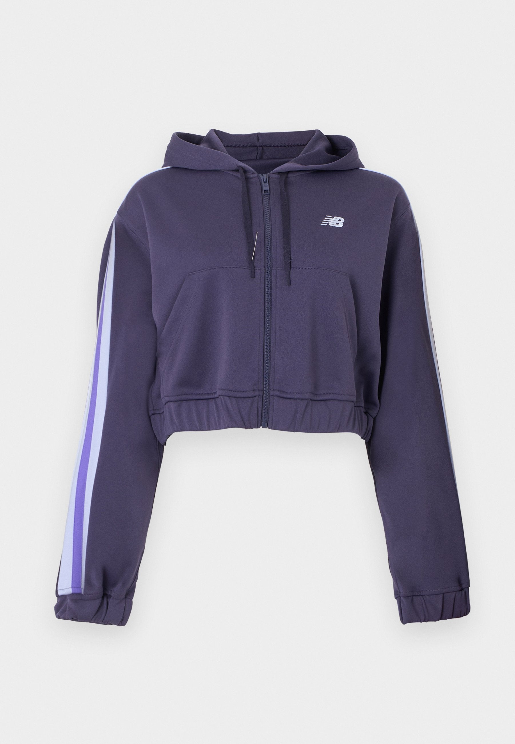 FULL ZIP - Zip-up sweatshirt - boysenberry
