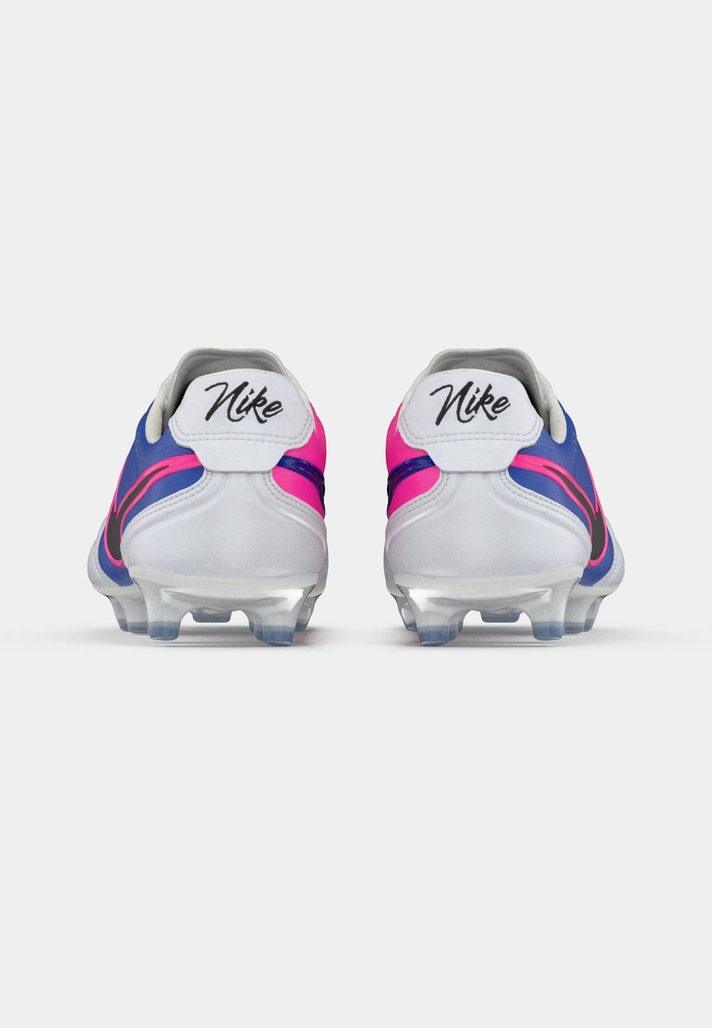 TIEMPO LIGERA PRO FG UNISEX - Firm-ground football boots - white/black/racer blue/pink blast