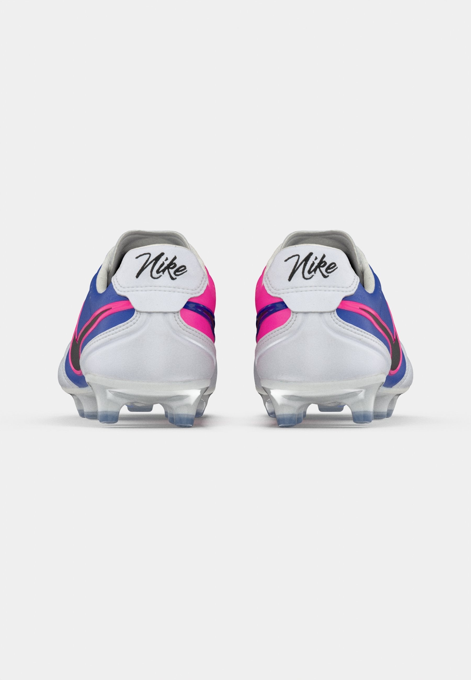 TIEMPO LIGERA PRO FG UNISEX - Firm-ground football boots - white/black/racer blue/pink blast