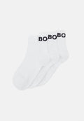 LOGO 3 PACK - Sneaker socks - white
