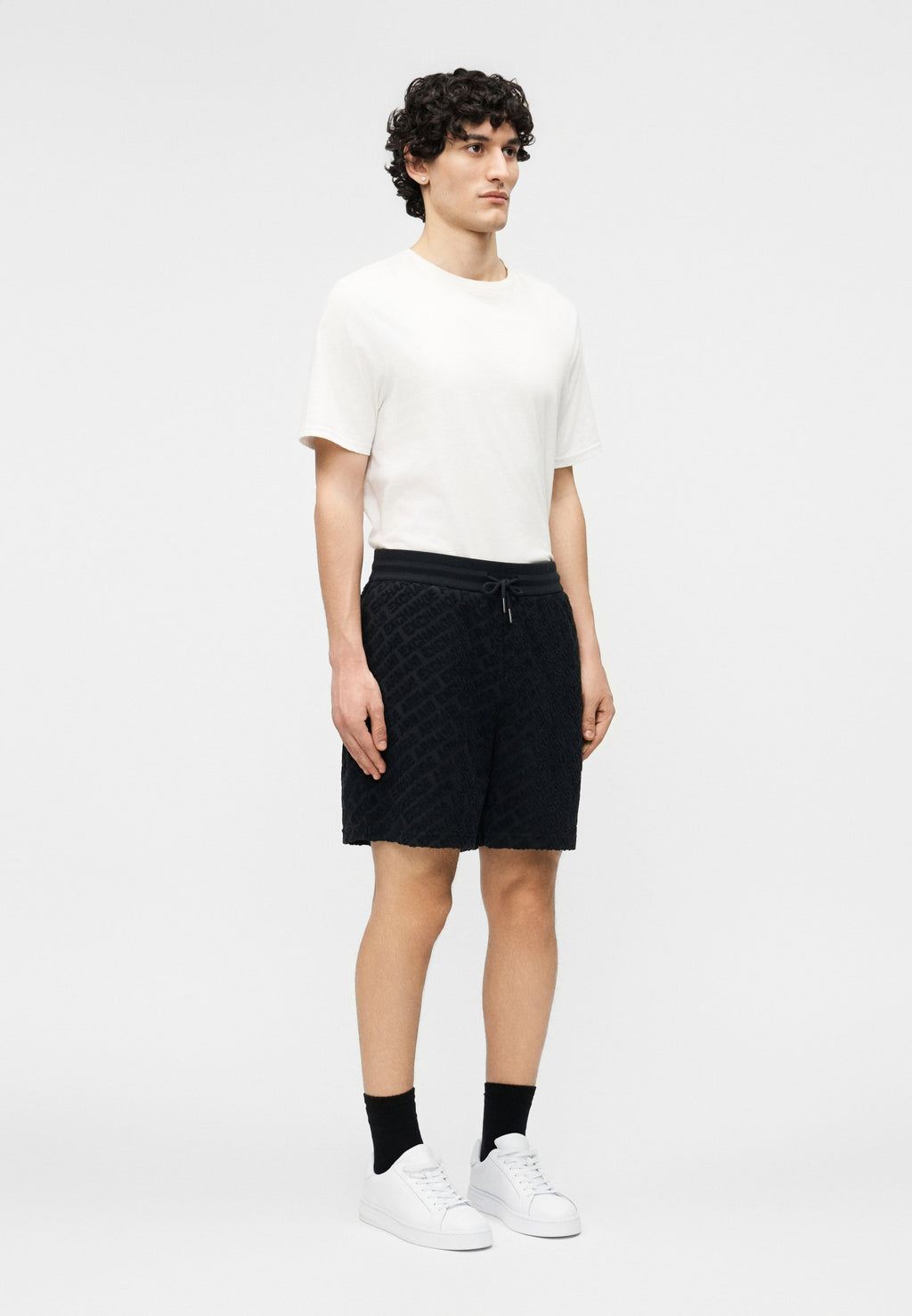 LOGO  - Shorts - deep navy